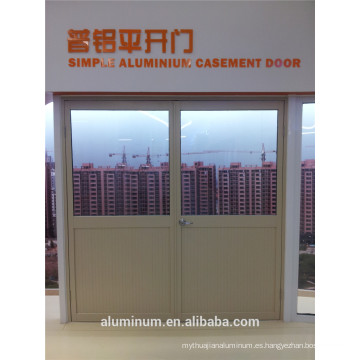 China Puerta abatible de aluminio